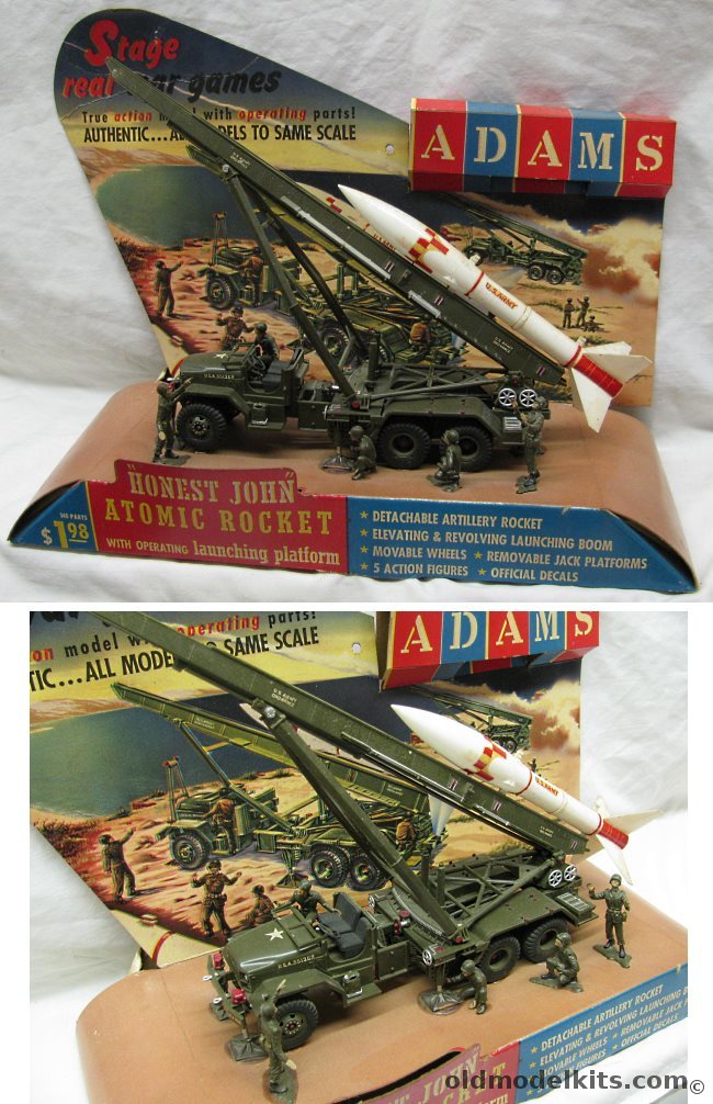 Adams 1/40 Honest John Store Display plastic model kit